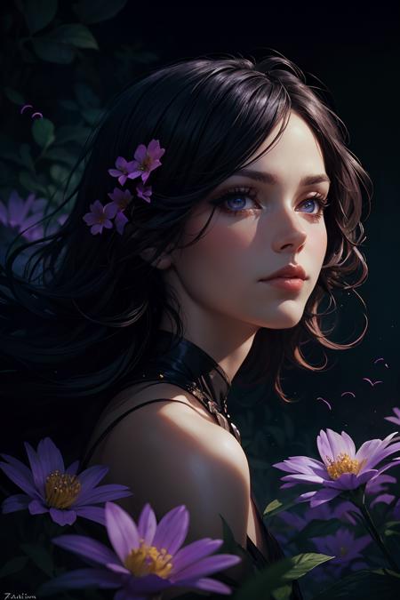 392440-2487634030-portrait , elegant, a girl,glossy eyes, overflowing drapes, elegant, insects and flowers, cinematic, (dynamic pose), ((dramatic.png